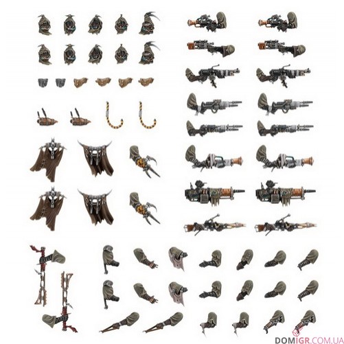 Necromunda: Ash Waste Nomads: Weapons & Upgrades