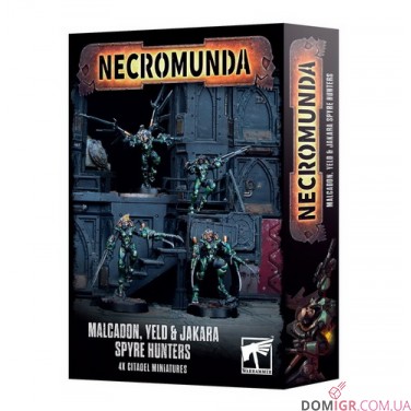 Necromunda: Malcadon, Yeld, and Jakara Spyre Hunters