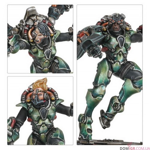 Necromunda: Malcadon, Yeld, and Jakara Spyre Hunters