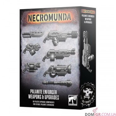 Necromunda: Palanite Enforcer Weapons & Upgrades