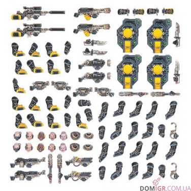 Necromunda: Palanite Enforcer Weapons & Upgrades