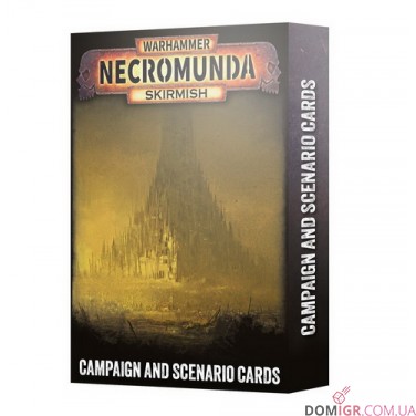 Купити Necromunda: Skirmish Campaign and Scenario Cards Necromunda: Skirmish Campaign and Scenario Cards