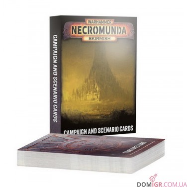 Купити Necromunda: Skirmish Campaign and Scenario Cards Necromunda: Skirmish Campaign and Scenario Cards