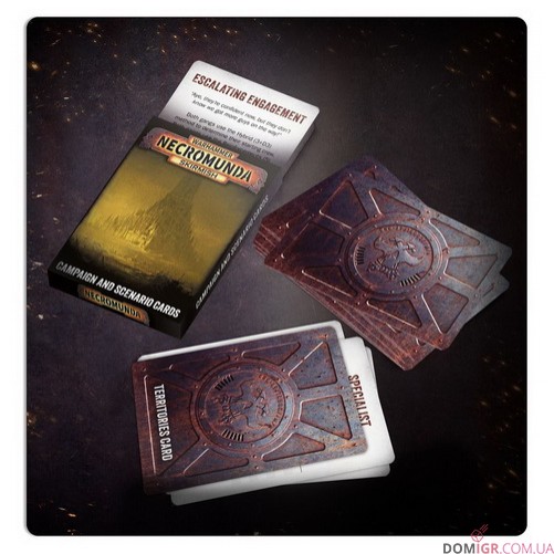 Necromunda: Skirmish Campaign and Scenario Cards