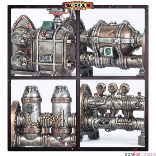 Necromunda: Zone Mortalis Factoria Pipes