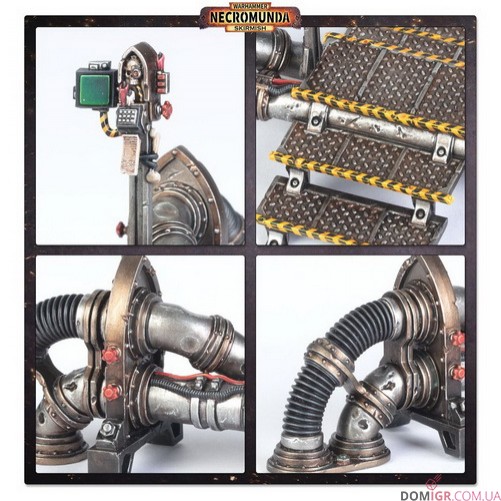 Necromunda: Zone Mortalis Factoria Pipes