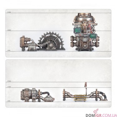 Купити Necromunda: Zone Mortalis Factoria Pipes Necromunda: Zone Mortalis Factoria Pipes