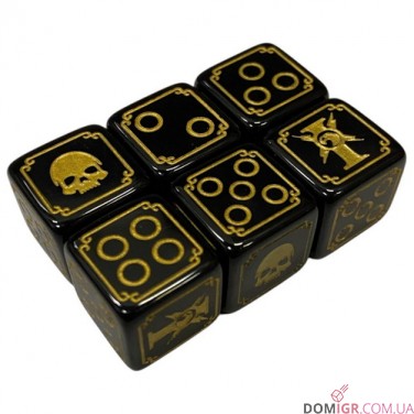 Adeptus Custodes Dice - 16 mm