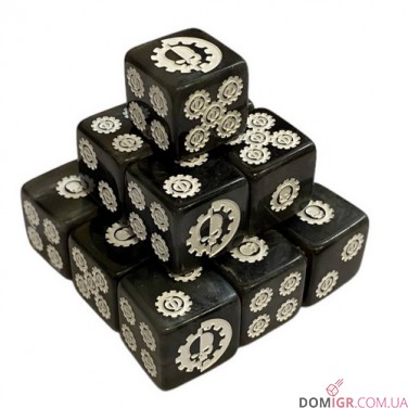Adeptus Mechanicus Dice - 15 mm