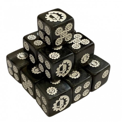 Adeptus Mechanicus Dice - 15 mm