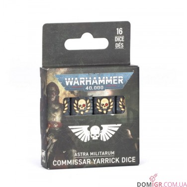 Commissar Yarrick Dice Set