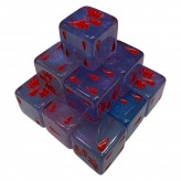 Blood Angels Blue Dice - 16 mm Купить Blood Angels Blue Dice - 16 mm (Гральні кубики)