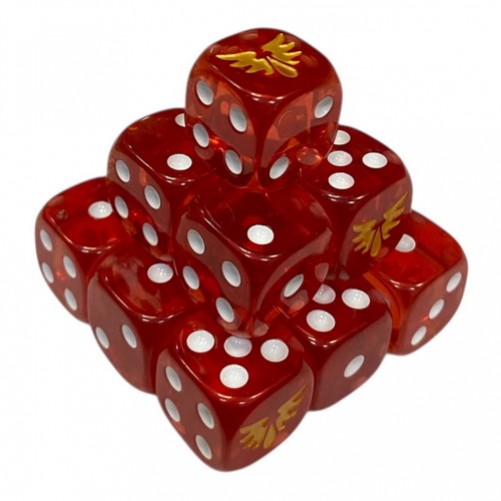 Blood Angels Red Dice - 15 mm
