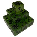 Nurgle Green Dice - 15 mm