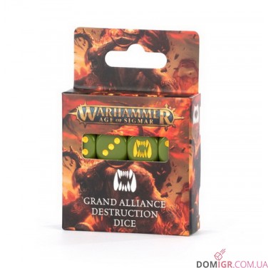 Grand Alliance Destruction Dice Set