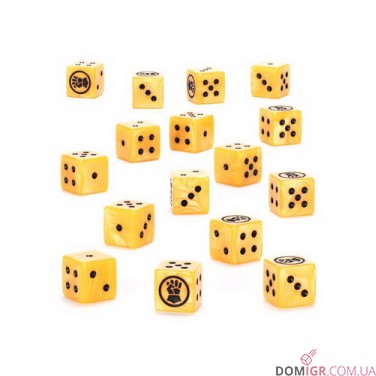 Imperial Fists Dice Set