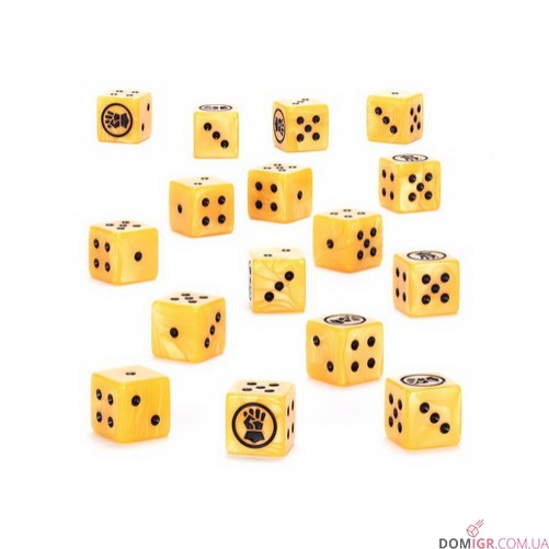 Imperial Fists Dice Set