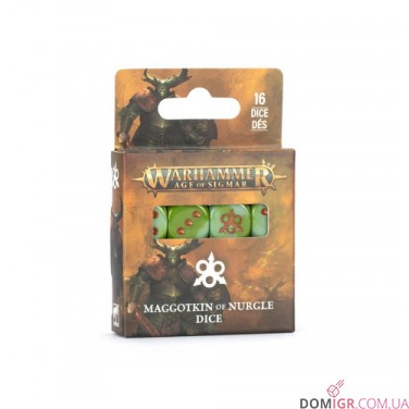 Maggotkin of Nurgle Dice Set