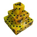 Orks Yellow Dice - 15 mm