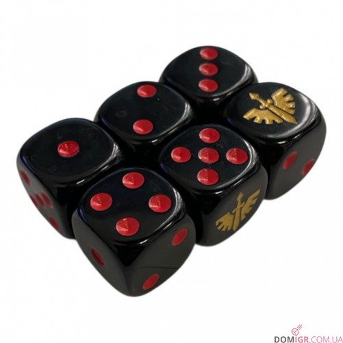 Ravenwing Dice - 15 mm