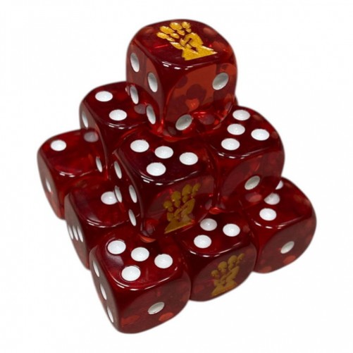 Red Corsairs Dice - 15 mm