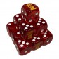 Red Corsairs Dice - 15 mm
