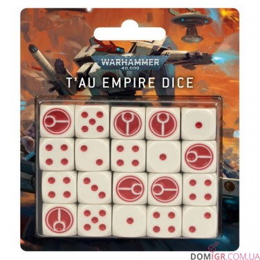 T'au Empire Dice Set