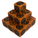 Tau Empire Ochre Dice - 16 mm