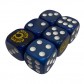 Ultramarines Marble Dice - 16 mm