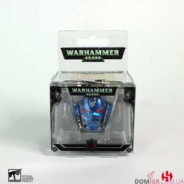 Брелок «Space Marine MKVII Helmet Ultramarines»
