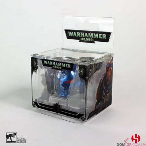 Брелок «Space Marine MKVII Helmet Ultramarines»