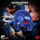 Брелок «Space Marine MKVII Helmet Ultramarines»
