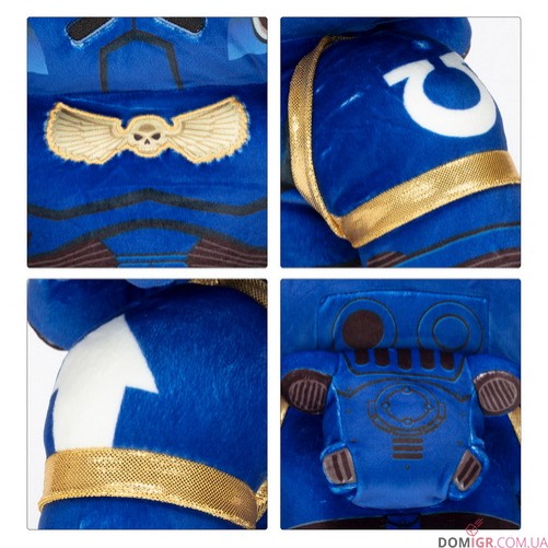М'яка іграшка Warhammer 40,000 Space Marine – Mega-sized Club Mocchi-Mocchi Collectible Plush – 14 Inch