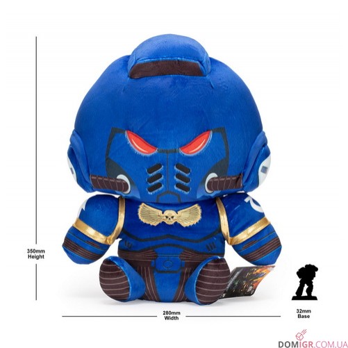 М'яка іграшка Warhammer 40,000 Space Marine – Mega-sized Club Mocchi-Mocchi Collectible Plush – 14 Inch