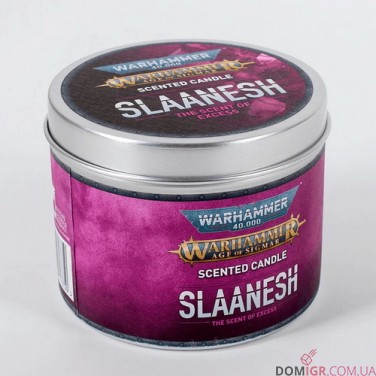 Купить Свеча Warhammer 40000: Slaanesh Candle Свеча Warhammer 40000: Slaanesh Candle