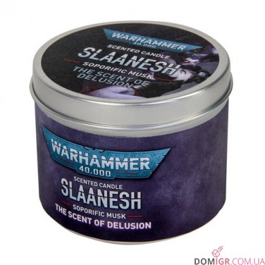 Свічка Warhammer 40000: Soporific Musk Slaanesh Candle