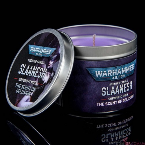 Свічка Warhammer 40000: Soporific Musk Slaanesh Candle