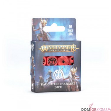 Daughters of Khaine Dice Set