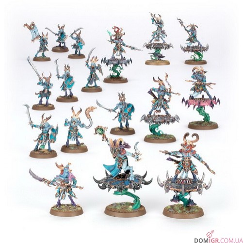 Spearhead: Disciples of Tzeentch – Tzaangor Warflock