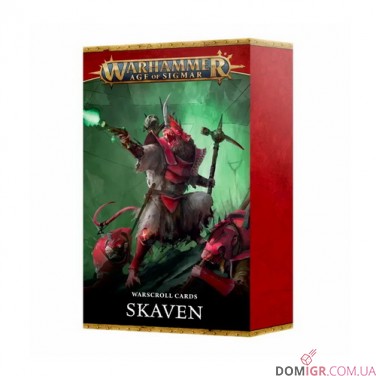 Купить Warscroll cards: Skaven - 4th Edition Warscroll cards: Skaven - 4th Edition