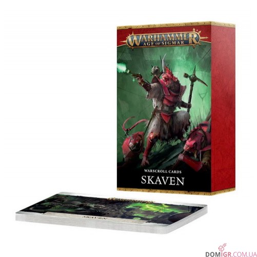 Warscroll cards: Skaven - 4th Edition