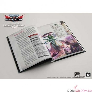 Купити Warhammer 40,000: Wrath & Glory — Threat Assessment: Daemons & Heretics Warhammer 40,000: Wrath & Glory — Threat Assessment: Daemons & Heretics