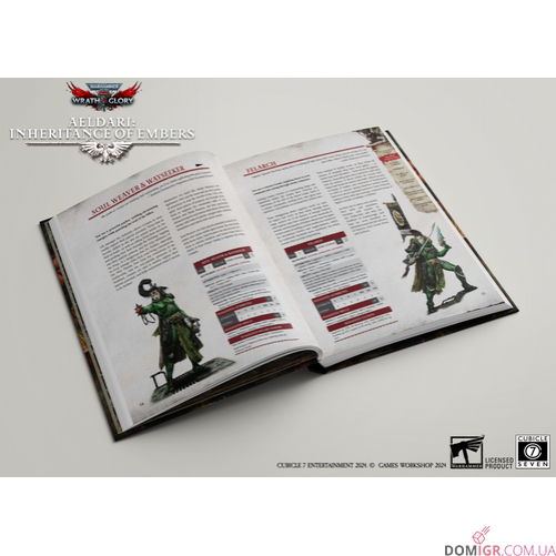 Warhammer 40,000: Wrath & Glory Aeldari: Inheritance of Embers