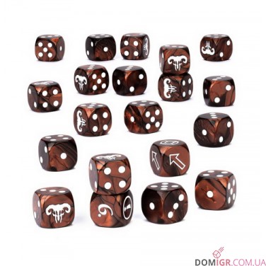 Beastmen Brayherds Dice Set