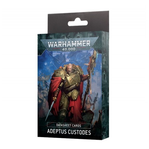 Datasheet cards: Adeptus Custodes - 10th Edition