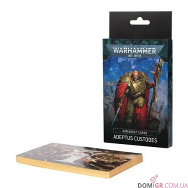 Купить Datasheet cards: Adeptus Custodes - 10th Edition Datasheet cards: Adeptus Custodes - 10th Edition