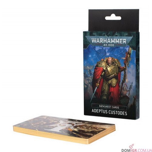 Datasheet cards: Adeptus Custodes - 10th Edition