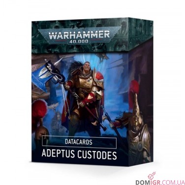 Купити Datacards: Adeptus Custodes - 9th edition Datacards: Adeptus Custodes - 9th edition