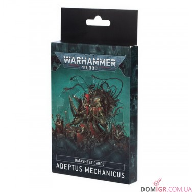Купити Datasheet cards: Adeptus Mechanicus - 10th Edition Datasheet cards: Adeptus Mechanicus - 10th Edition