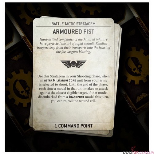 Datacards: Astra Militarum - 9th Edition